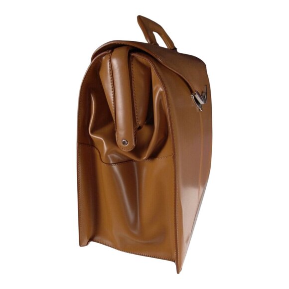 Samsonite Black Label Bayamo Doctor's Bag Briefcase Butterscotch - Picture 4 of 10